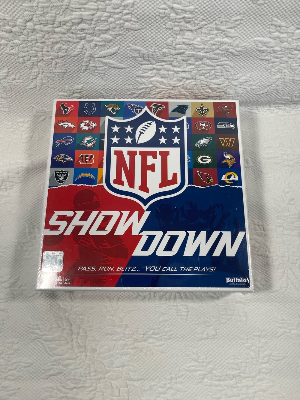 NFL Showdown Strategy Game - Red, Blue, White